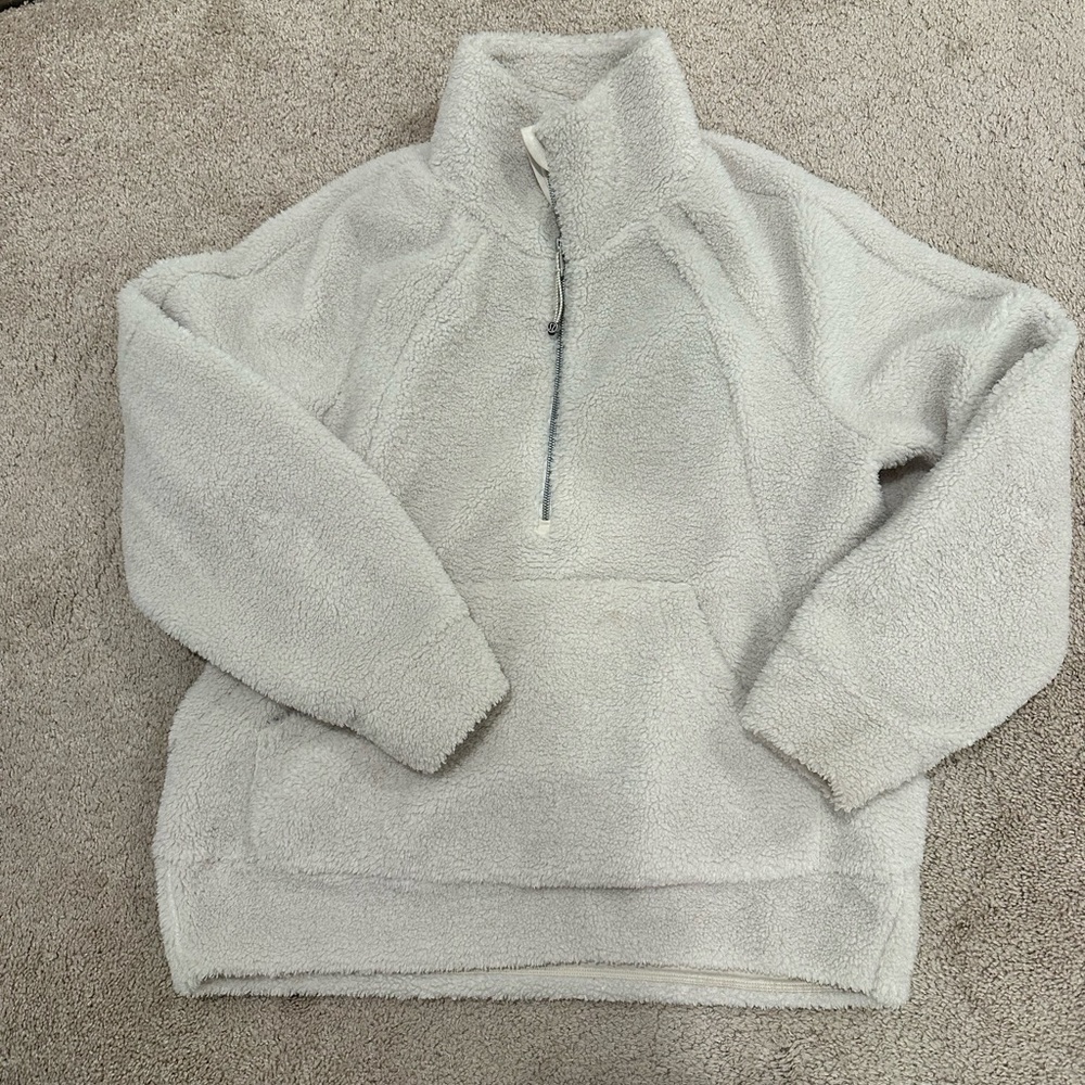 Lululemon Fuzzy Quarterzip